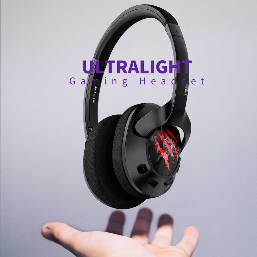 Eksa Airjoy Pro 3.5mm Headphones Black