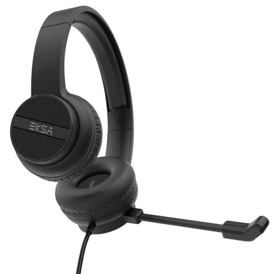Eksa H12 3.5mm Headphones Black