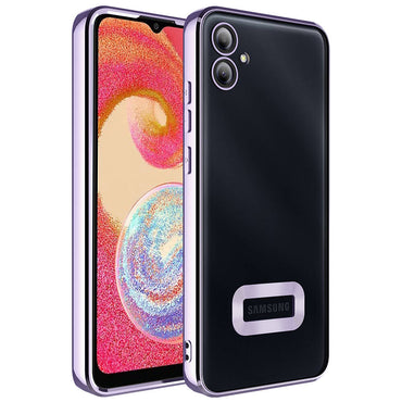Galaxy A05 Kılıf Kamera Korumalı Logo Gösteren Zore Omega Kapak