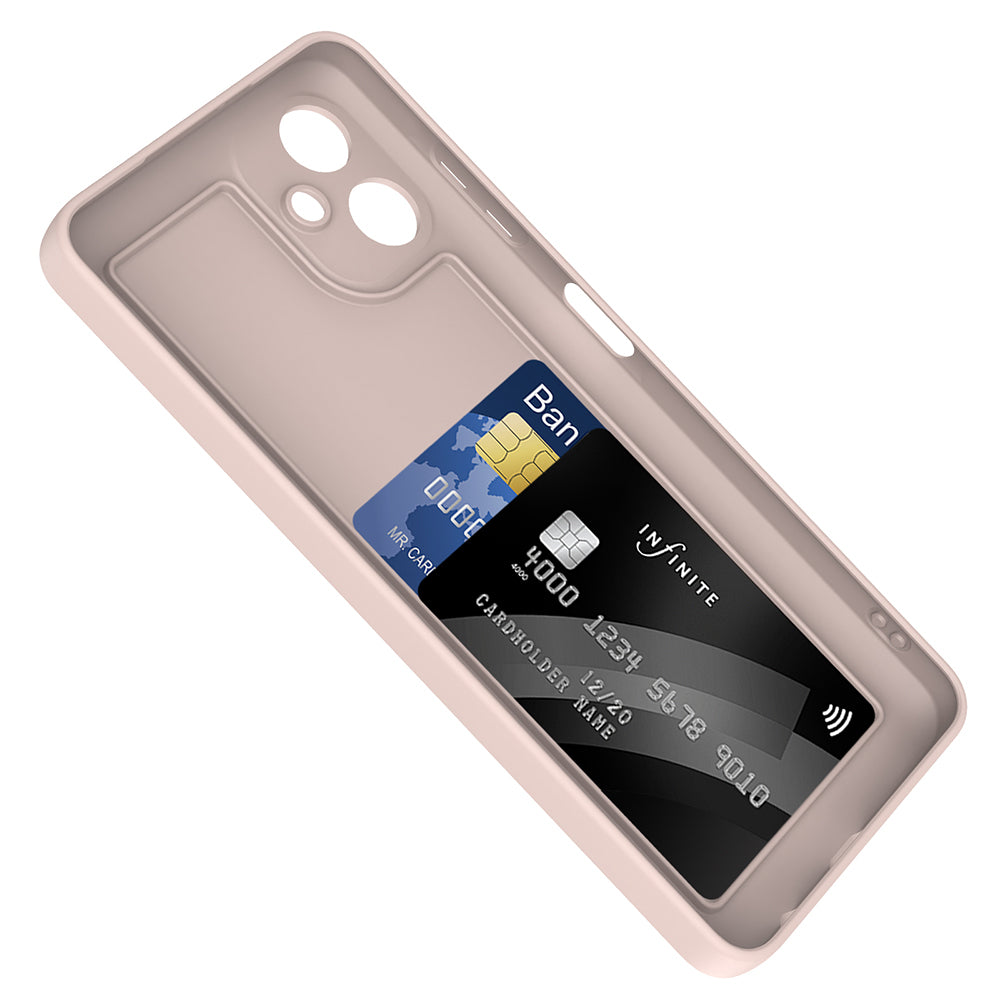 Galaxy A06 Case Camera Protection Card Holder Zore Vitra Cover Plum