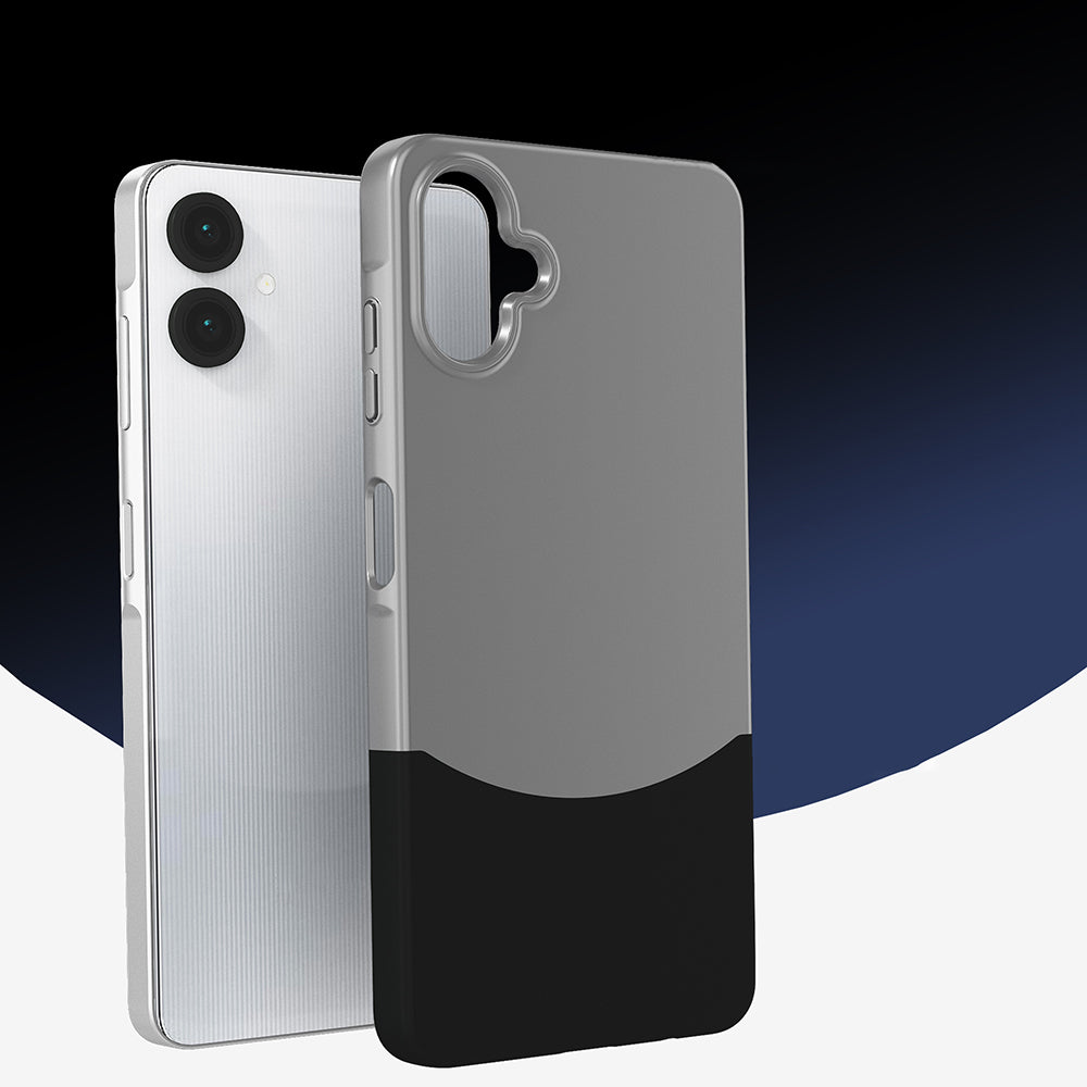 Galaxy A06 Magnetic Case Zore Double Cover Gray