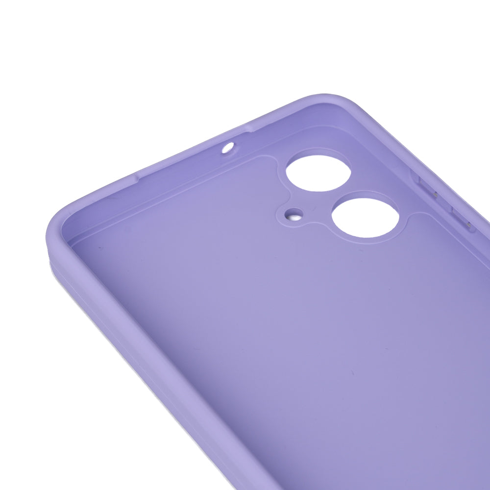 Galaxy A06 Case Zore Bias Silicone Purple
