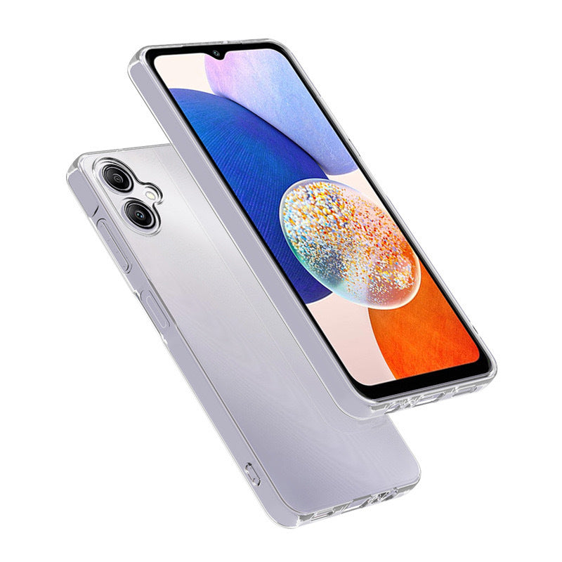 Galaxy A06 Case Zore Super Silicone Cover Transparent