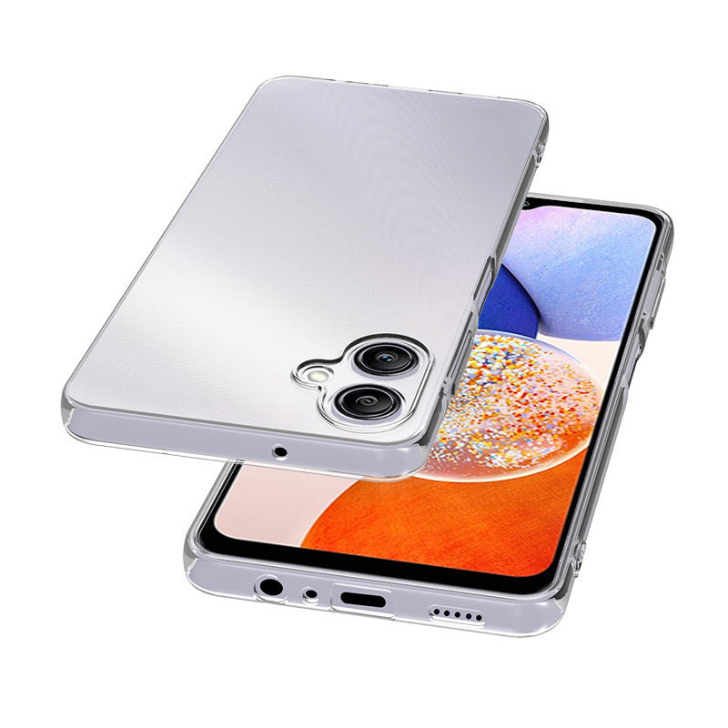 Galaxy A06 Case Zore Super Silicone Cover Transparent