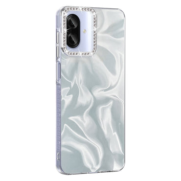 Galaxy A07 Kılıf Airbagli Parlak Taş Detay Tasarımlı Zore Esila Kapak
