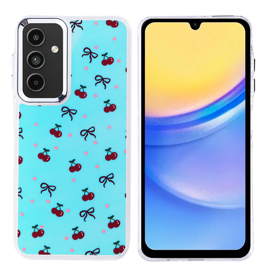 Galaxy A15 Airbag Design Zore Hadra Cover Cherry