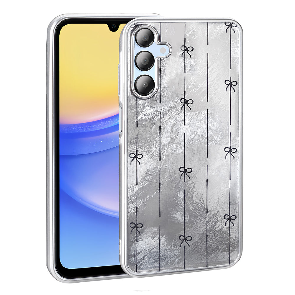 Galaxy A15 Case Patterned Zore Mep Cover Small Bow