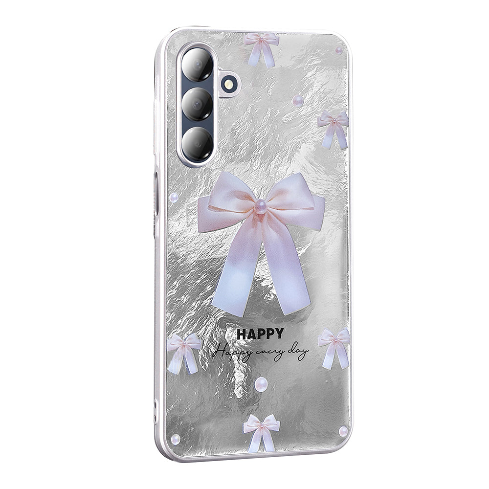 Galaxy A16 Case Patterned Zore Mep Cover Gray Leopard