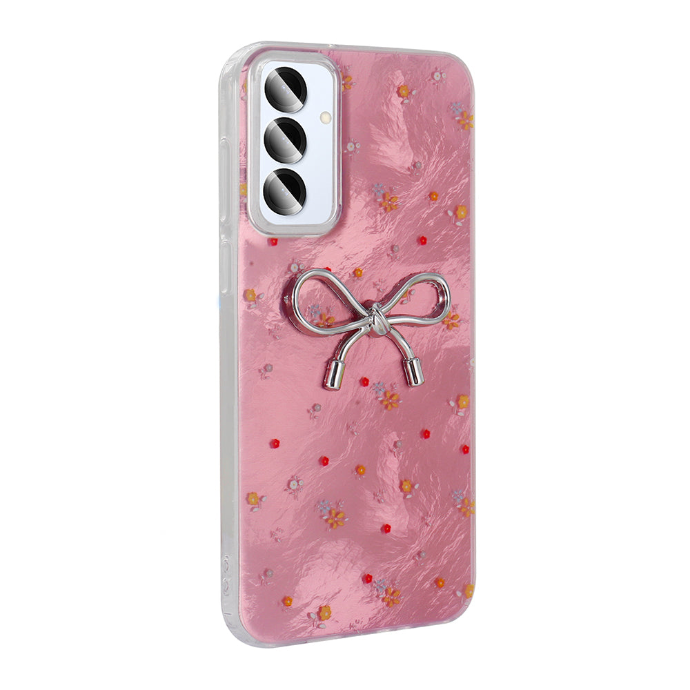 Galaxy A16 Case Camera Protection Figured Zore Ponti Silicone Cover White