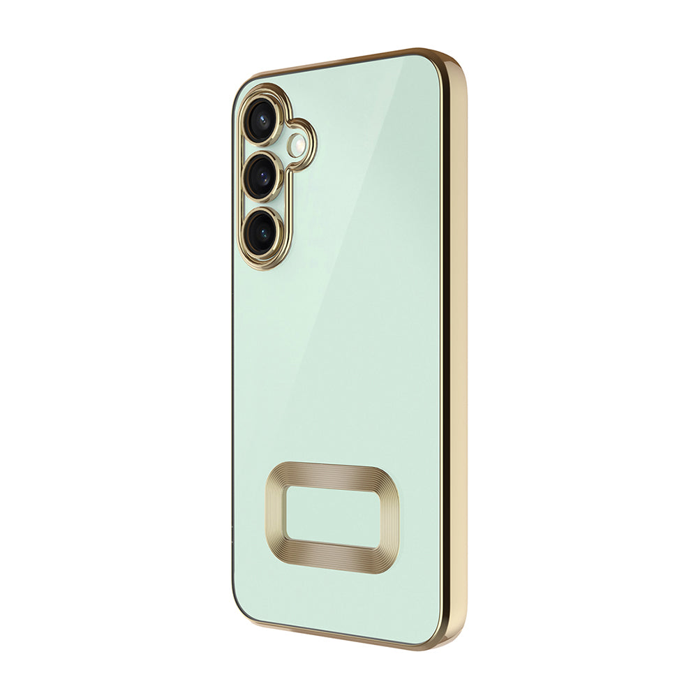 Galaxy A16 Case Camera Protection Logo Showing Zore Omega Cover Deep Purple