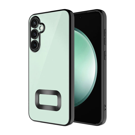 Galaxy A16 Case Camera Protection Logo Showing Zore Omega Cover Black