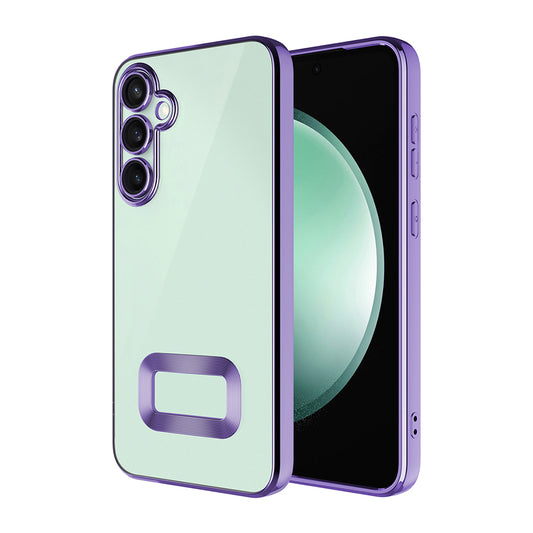 Galaxy A16 Case Camera Protection Logo Showing Zore Omega Cover Lilac