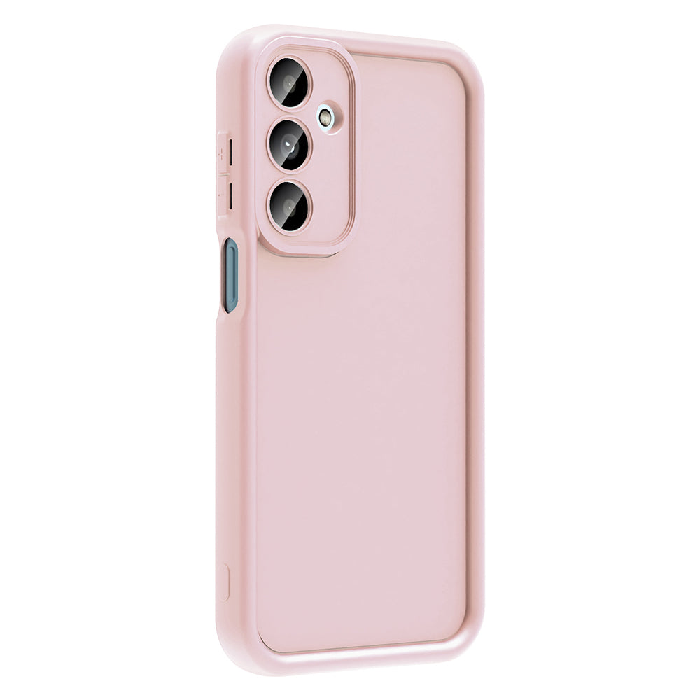 Galaxy A16 Case Camera Protection Zore Pineapple Cover Pink