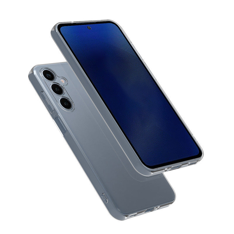Galaxy A16 Case Zore Super Silicone Cover Transparent