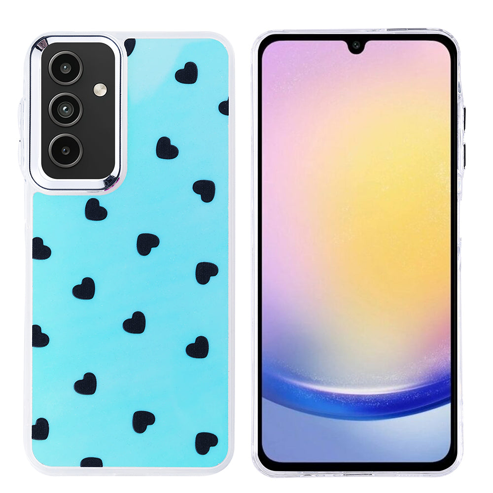Galaxy A25 Case Airbag Design Zore Hadra Cover Heart