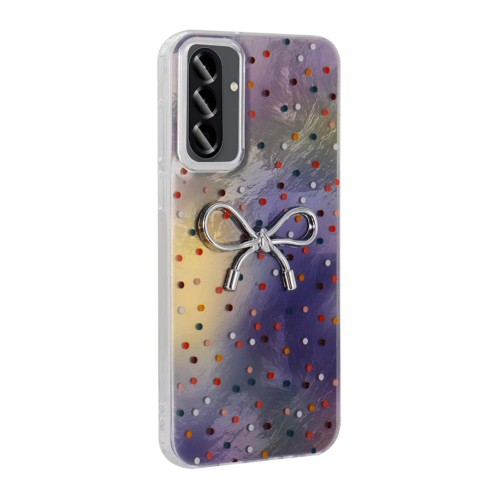 Galaxy A26 Case Camera Protection Figured Zore Ponti Silicone Cover Lilac