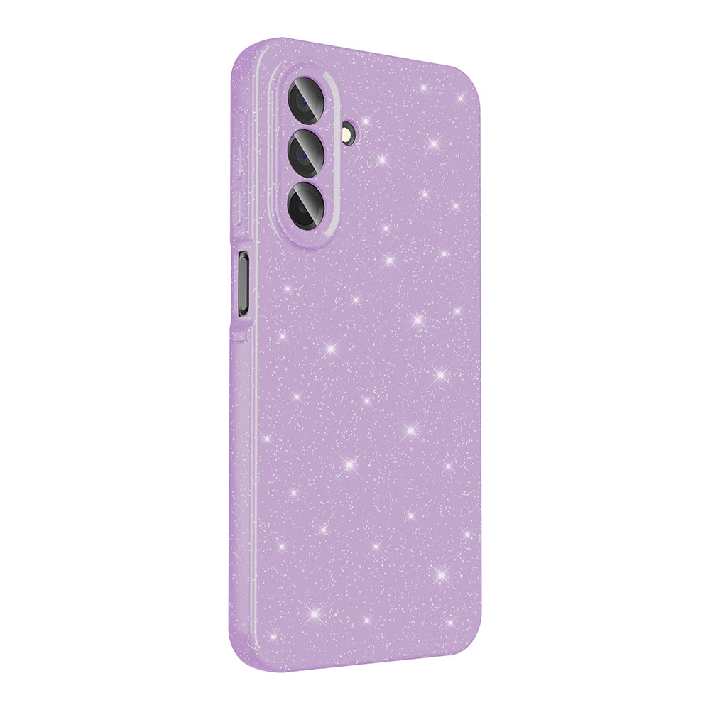 Galaxy A26 Case Camera Protection Glitter Luxury Zore Cotton Cover Black