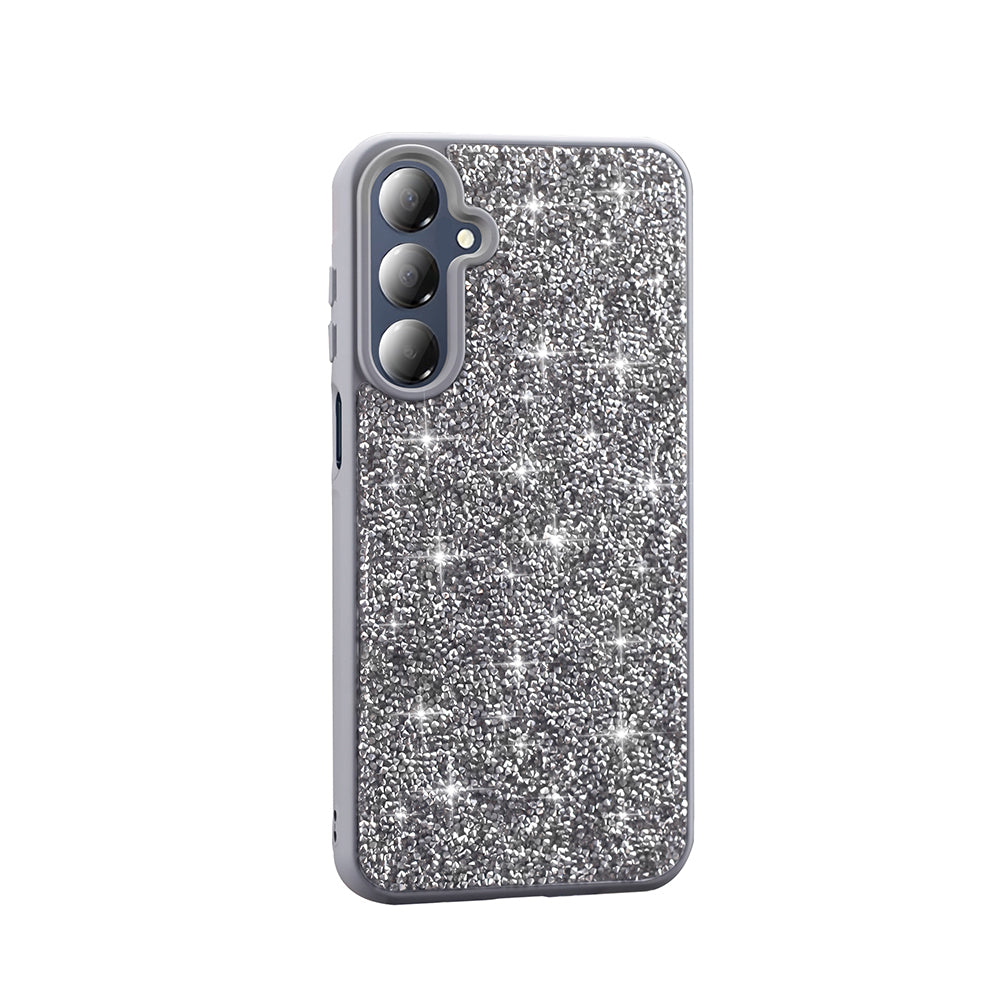 Galaxy A26 Case Shiny Stone Design Zore Diamond Cover Black