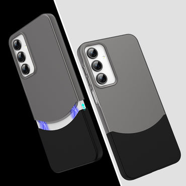 Galaxy A35 Magnetic Zore Double Cover Dark Blue