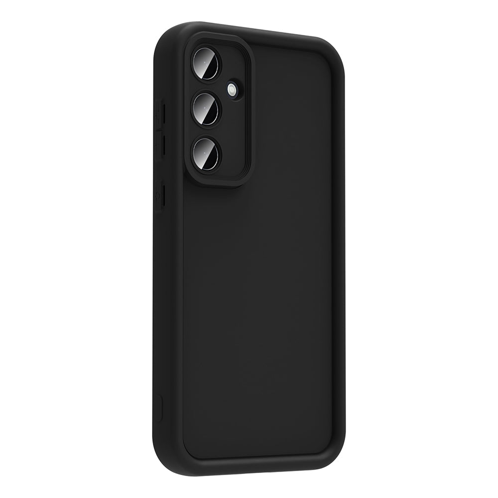 Galaxy A36 Case Camera Protection Zore Pineapple Cover Dark Green