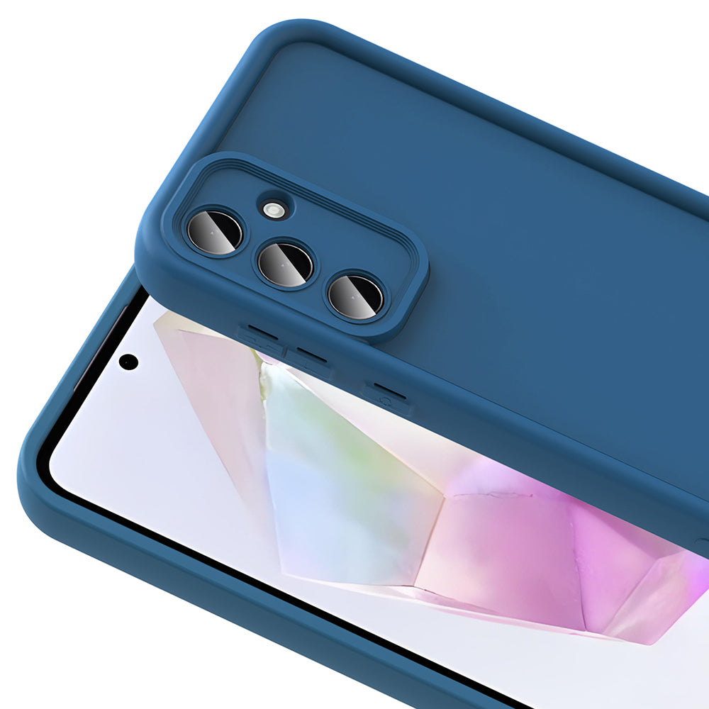 Galaxy A36 Case Camera Protection Zore Pineapple Cover Pink