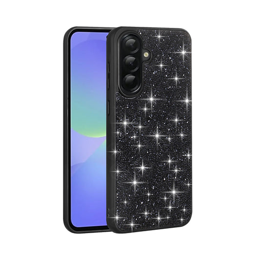Galaxy A36 Case Shiny Stone Design Zore Diamond Cover Black