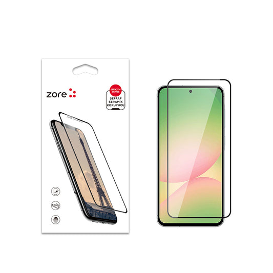 Galaxy A36 Zore Ceramic Screen Protector Transparent