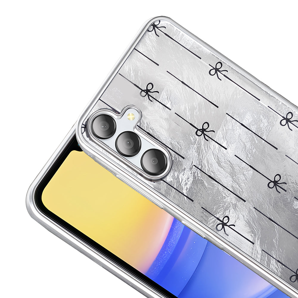 Galaxy A56 Case Patterned Zore Mep Cover Small Bow