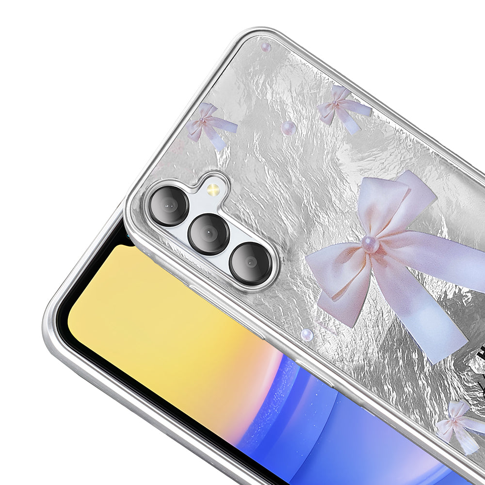 Galaxy A56 Case Patterned Zore Mep Cover Small Bow