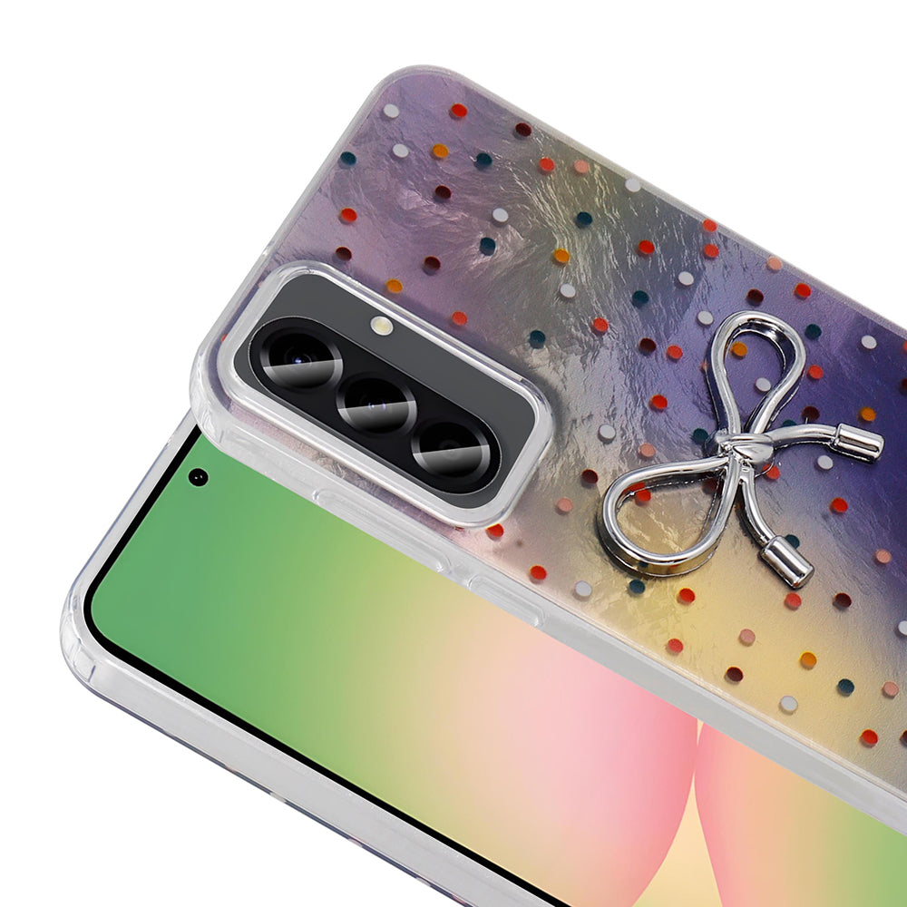 Galaxy A56 Case Camera Protection Figured Zore Ponti Silicone Cover White