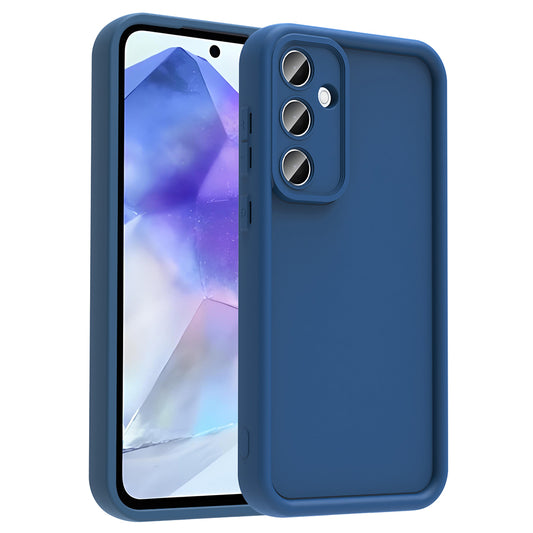 Galaxy A56 Case Camera Protection Zore Pineapple Cover Dark Green