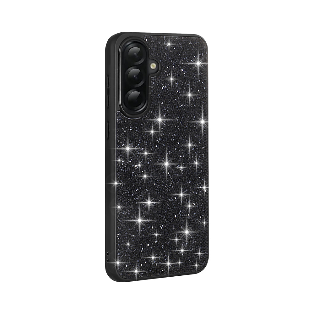 Galaxy A56 Case Shiny Stone Design Zore Diamond Cover Pink