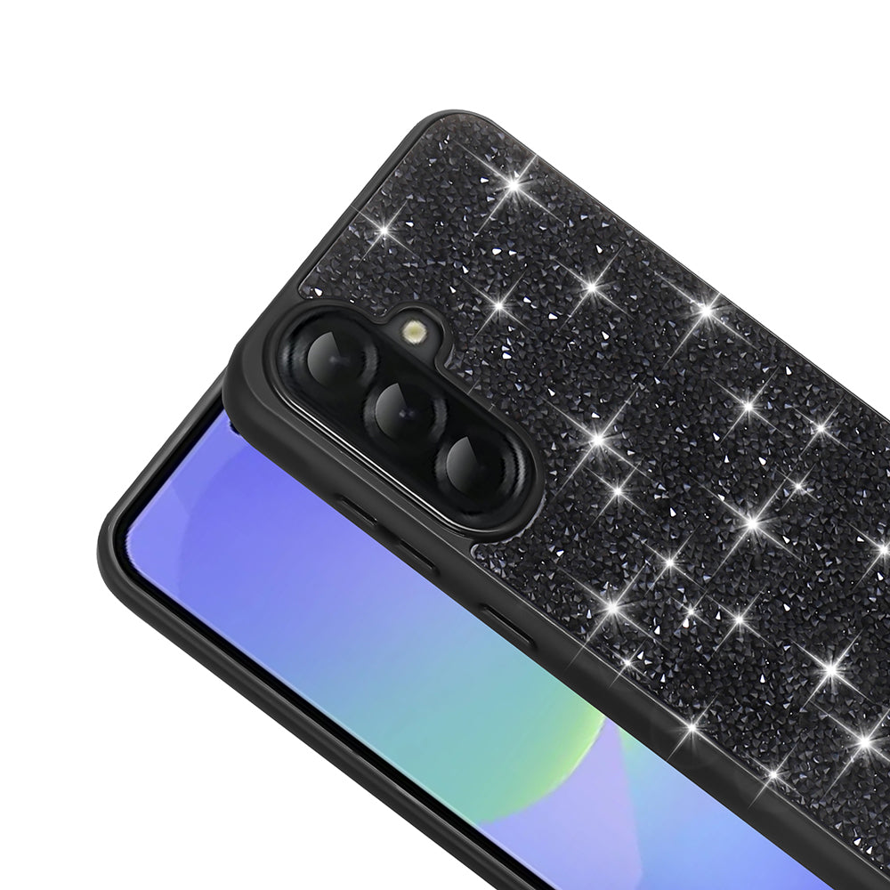 Galaxy A56 Case Shiny Stone Design Zore Diamond Cover White