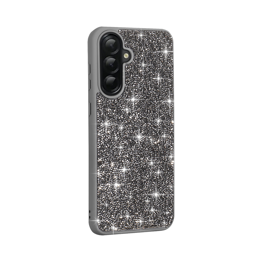 Galaxy A56 Case Shiny Stone Design Zore Diamond Cover White