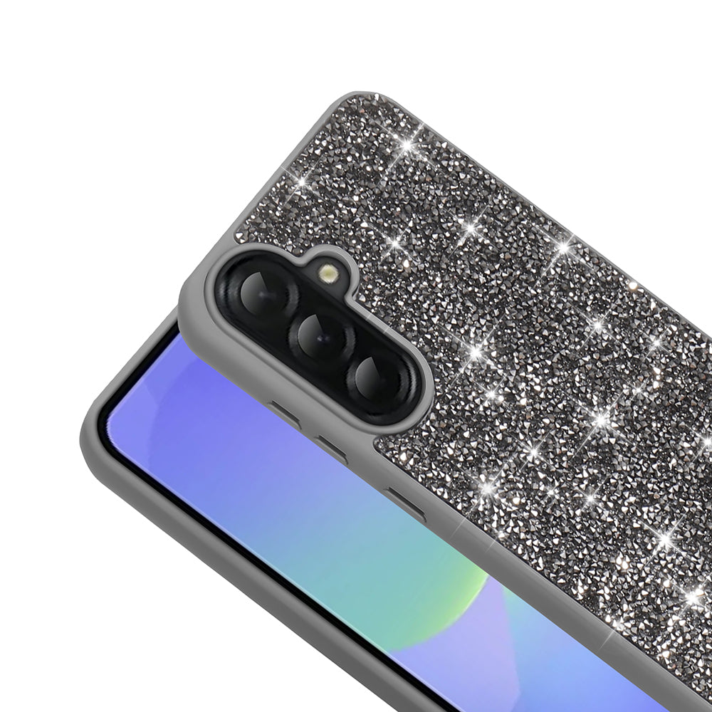 Galaxy A56 Case Shiny Stone Design Zore Diamond Cover Pink