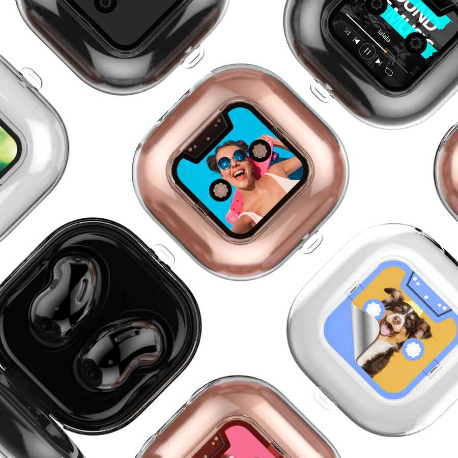 Galaxy Buds Live Case Araree Player Cover Colorless