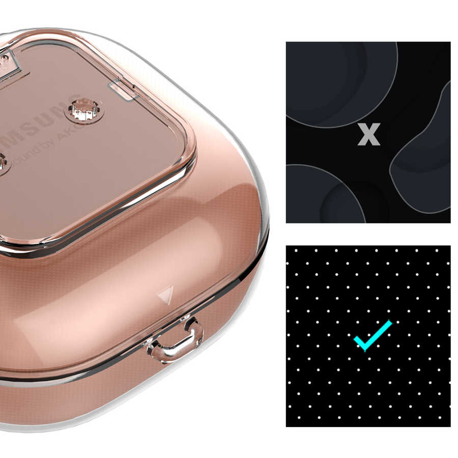 Galaxy Buds Live Case Araree Player Cover Colorless