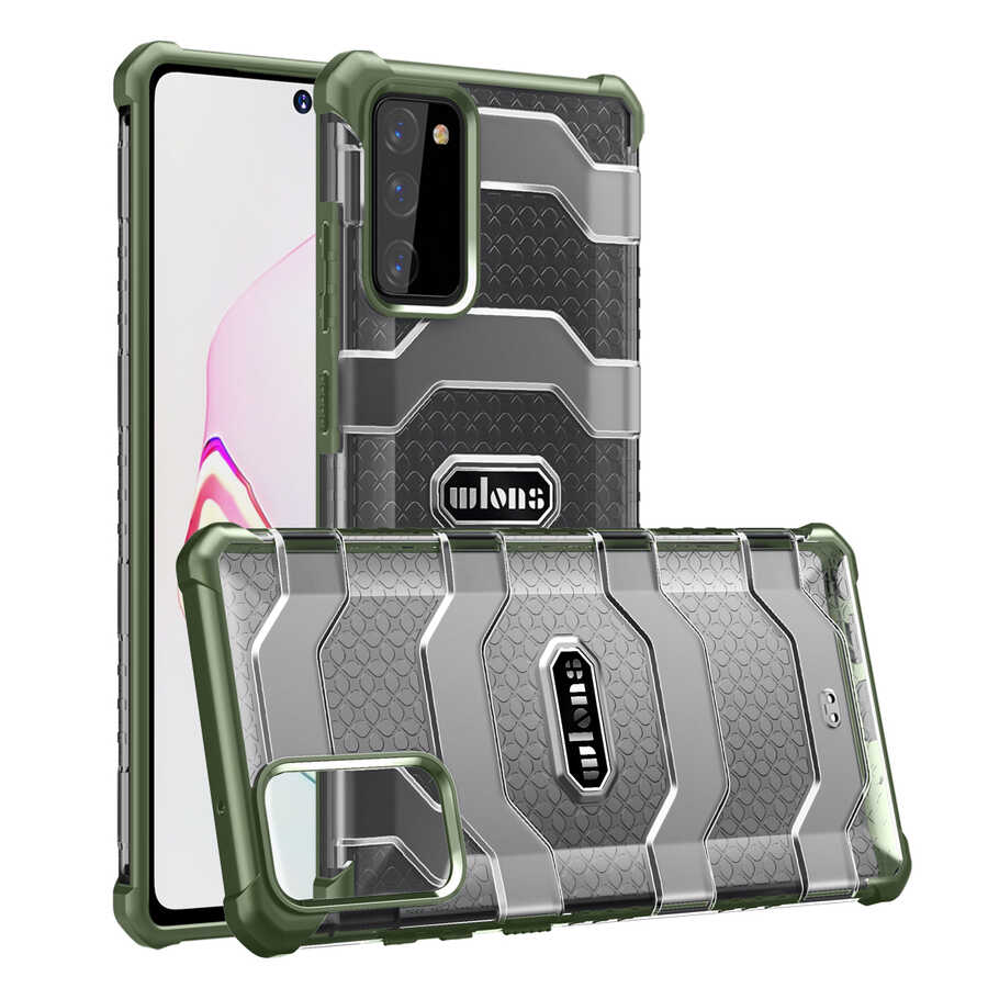 Galaxy Note 20 Case Wlons Mit Cover Navy Blue