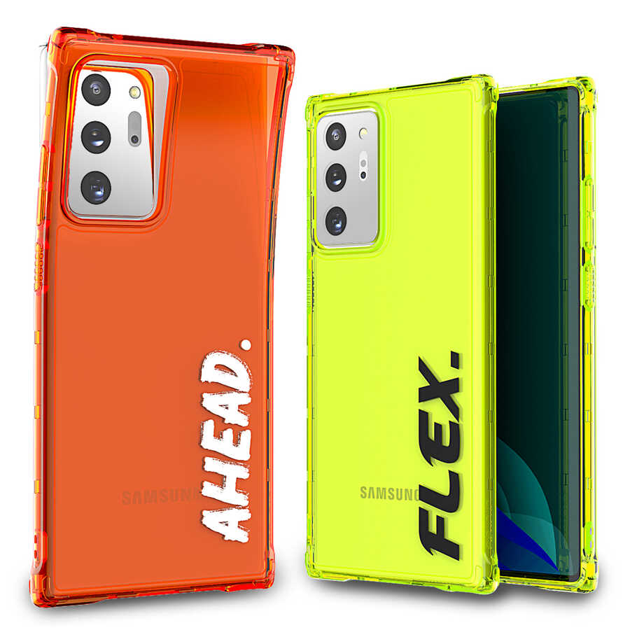 Galaxy Note 20 Ultra Case Araree Lettering Cover Orange