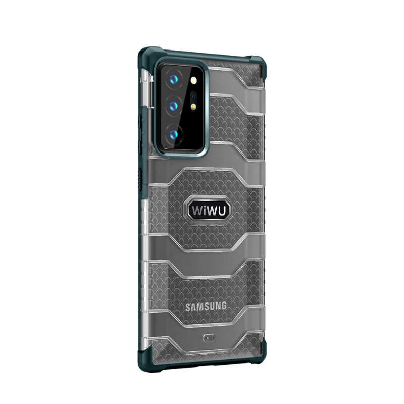 Galaxy Note 20 Ultra Case Wiwu Voyager Cover Dark Green