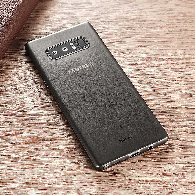 Galaxy Note 8 Case Benks Lollipop Protective Cover Transparent White