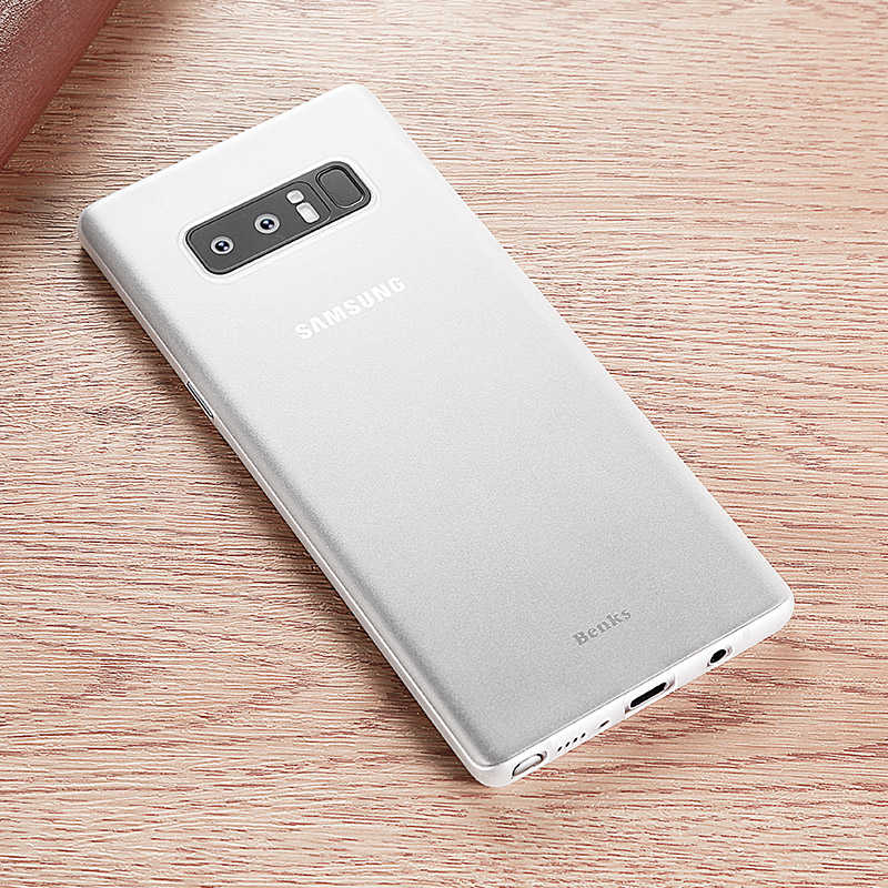 Galaxy Note 8 Case Benks Lollipop Protective Cover Transparent White