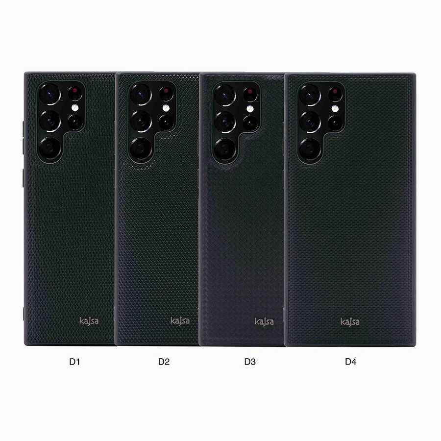 Galaxy S22 Ultra Kılıf Kajsa Preppie Serisi Dark Kapak NO3