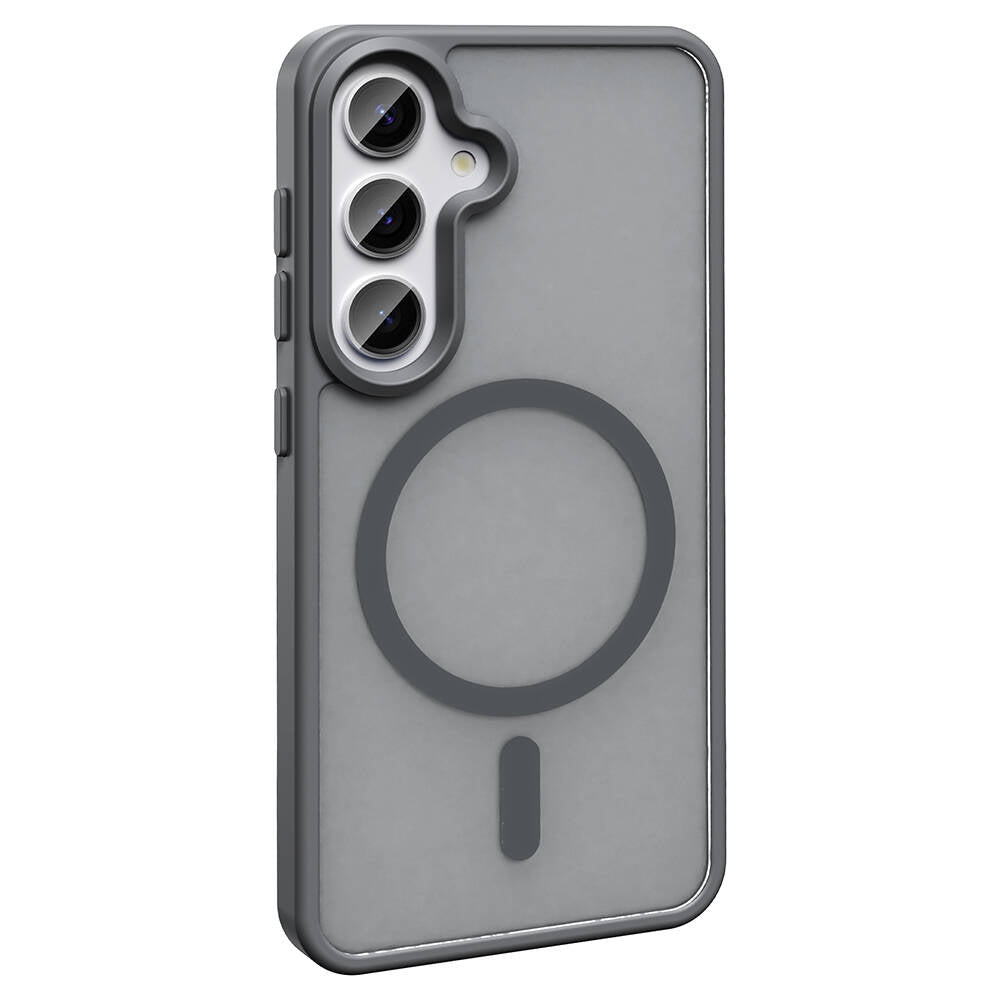 Galaxy S23 FE Case M-safe Charging Feature Matte Back Surface Zore Sio Cover Black