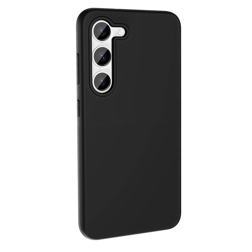 Galaxy S23 Case M-safe Charging Feature Liquid Technology Erasable Hard Zore Kiwi Cover Dark Gray