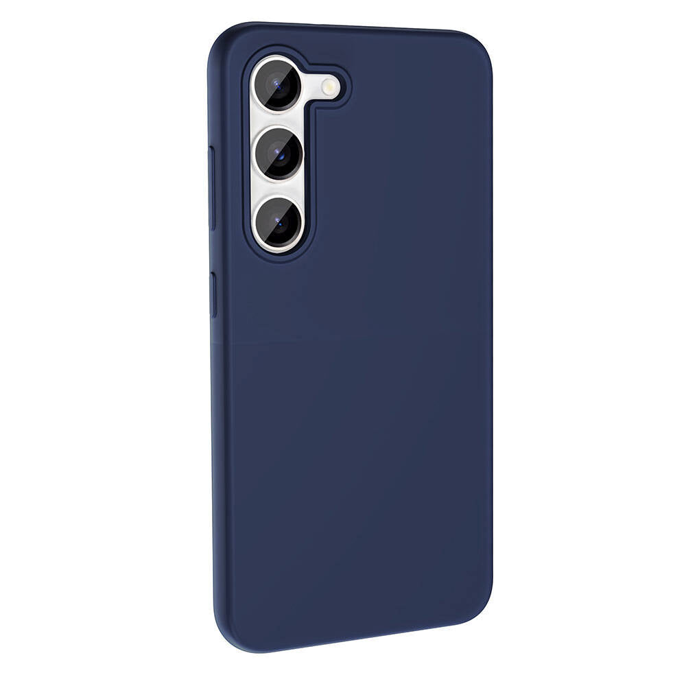 Galaxy S23 Case M-safe Charging Feature Liquid Technology Erasable Hard Zore Kiwi Cover Dark Gray