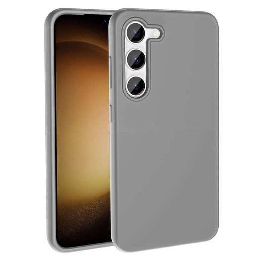 Galaxy S23 Case M-safe Charging Feature Liquid Technology Erasable Hard Zore Kiwi Cover Dark Gray