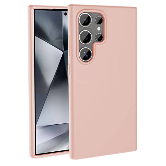 Galaxy S23 Ultra Case M-safe Charging Liquid Technology Erasable Hard Zore Kiwi Cover Pink