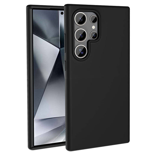 Galaxy S23 Ultra Case M-Safe Charging Liquid Technology Erasable Hard Zore Kiwi Cover Black