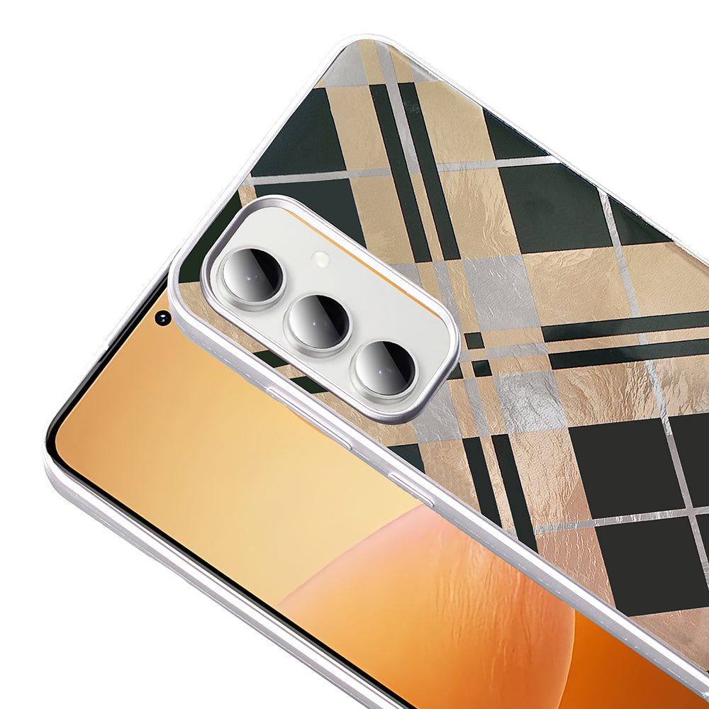 Galaxy S24 FE Case Patterned Zore Mep Cover Pearl Bow